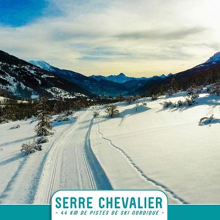 Briancon - Serre Chevalier 1200 - Joli Appartement - Face Aux Pistes En Centre Ville Buitenkant foto