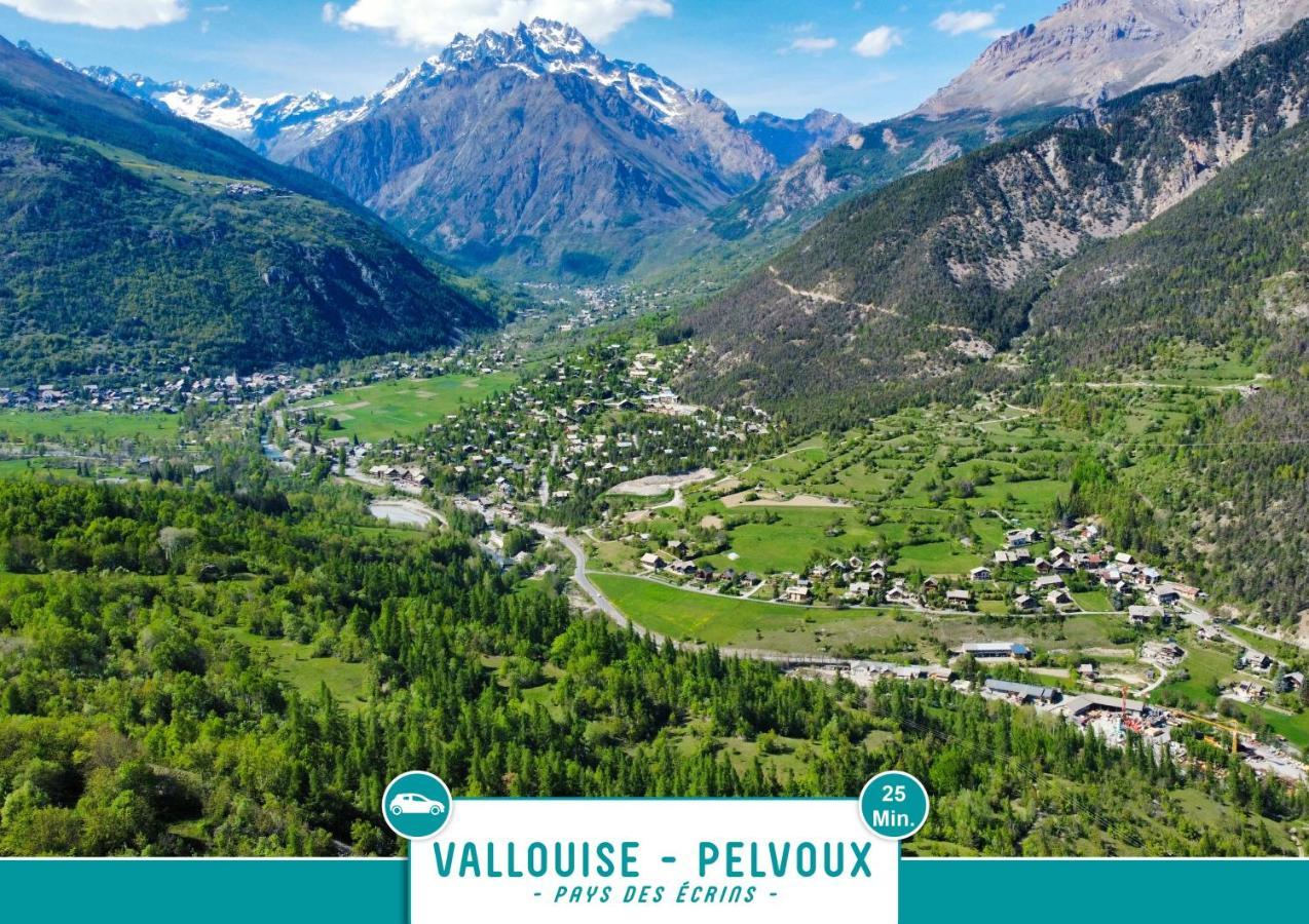 Briancon - Serre Chevalier 1200 - Joli Appartement - Face Aux Pistes En Centre Ville Buitenkant foto